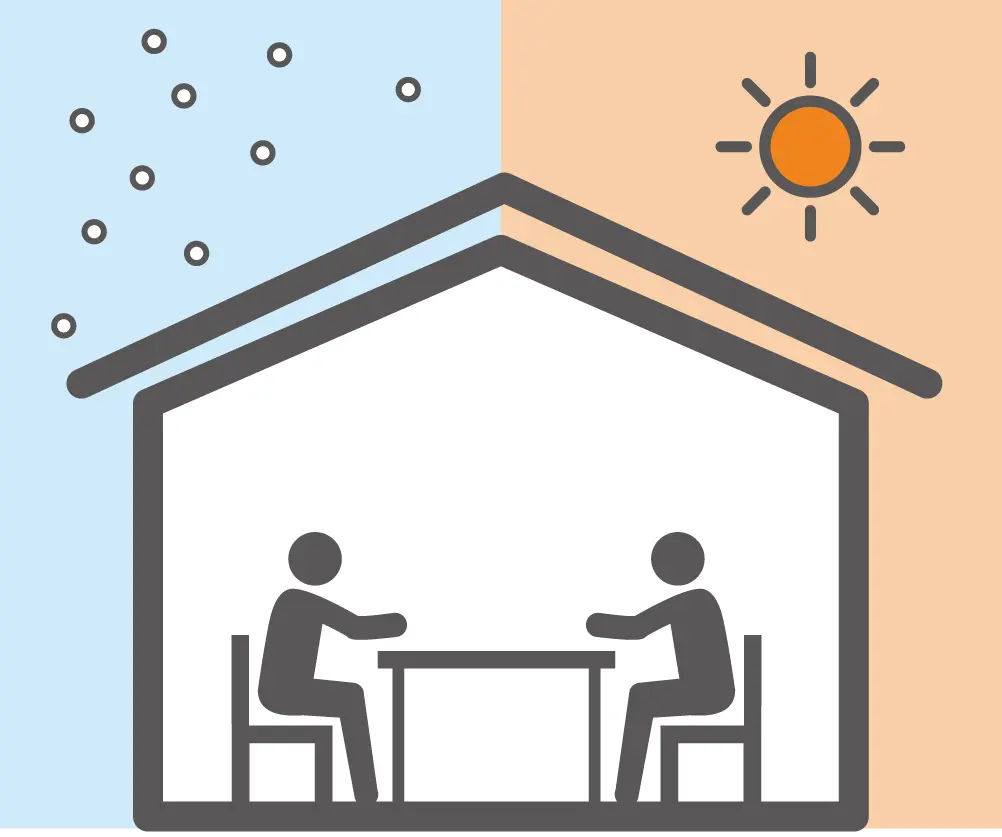 一年中快適で健康的な室内環境