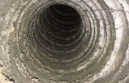 約10年運転のダクト内